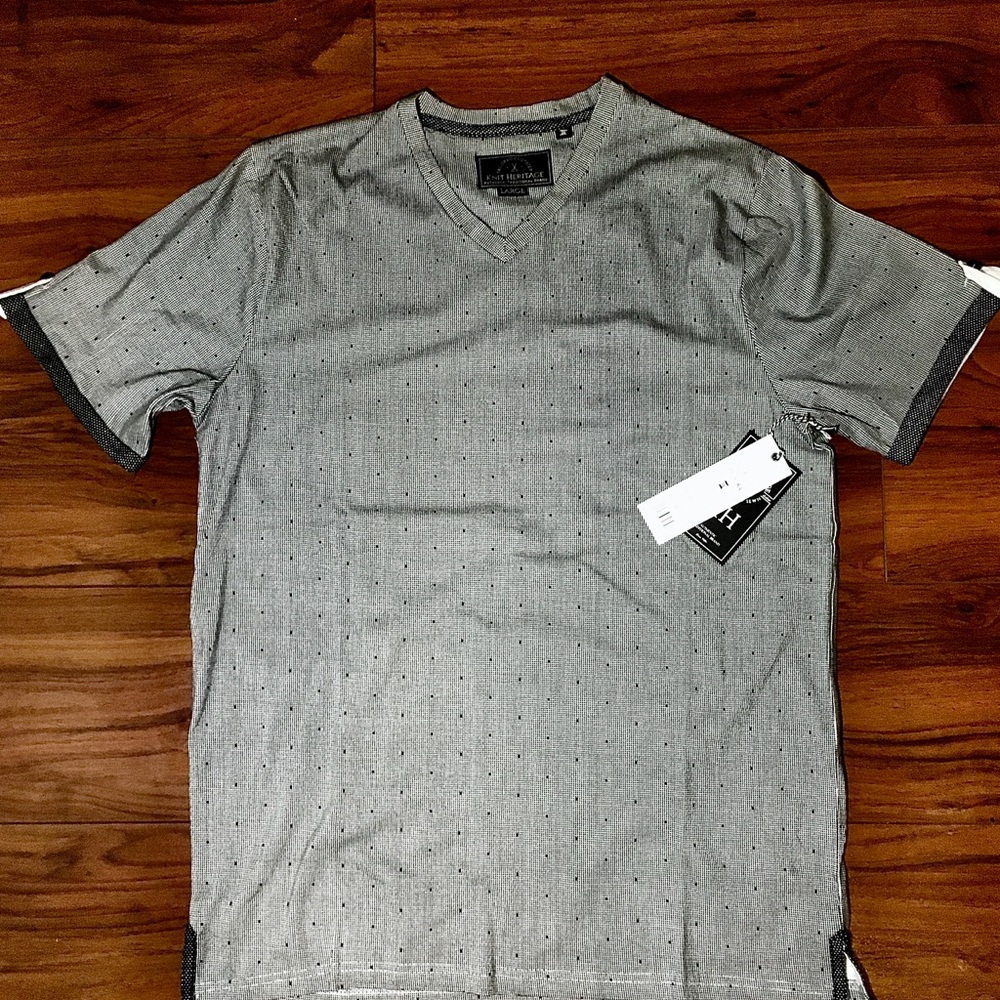 Knit Heritage Tailored Clothier v-neck shirt